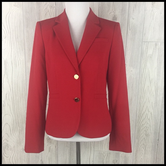 calvin klein women's red jacket